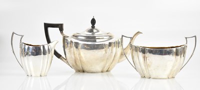 Lot 451 - BARNARDS; a late Victorian hallmarked silver...