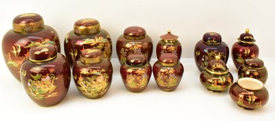 Lot 145 - CARLTON WARE & CROWN DEVON; four items of...