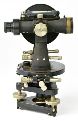 Lot 324 - STANLEY OF LONDON; a theodolite numbered 54201,...