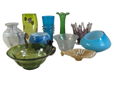 Lot 337 - A quantity of decorative glassware including...