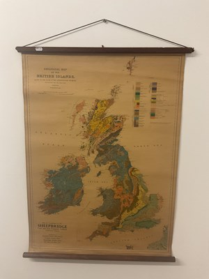 Lot 424 - E B BAILEY; a Geological Map of the British...
