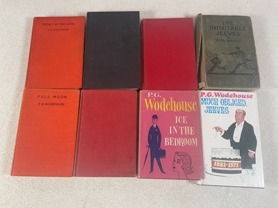 Lot 466 - P G WODEHOUSE; a collection of eight first...