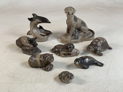 Lot 302 - BARBARA LINLEY ADAMS FOR POOLE POTTERY; eight...