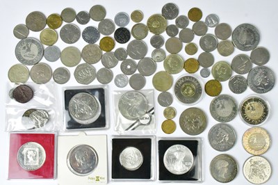 Lot 616 - A mixed lot UK and World coinage, to include...