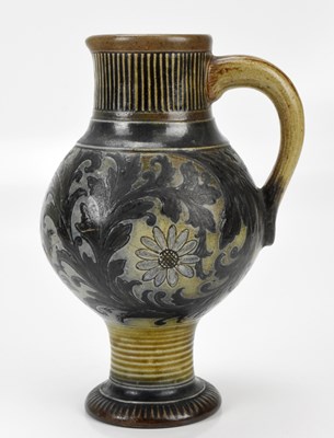 Lot 349 - ROBERT WALLACE MARTIN; a Martin Brothers jug...