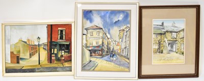 Lot 421 - Two watercolours, Norma Wheatley; 'Stanley...