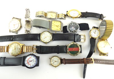 Lot 493 - A group of vintage fashion watches to include