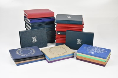 Lot 585 - THE ROYAL MINT; a collection of proof year...