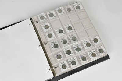 Lot 645 - A large collection of silver and half silver...