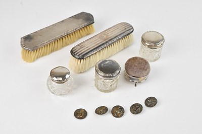 Lot 207 - A set of five Edward VII hallmarked silver...