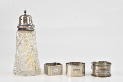 Lot 199 - MAPPIN & WEBB; a George V hallmarked silver...