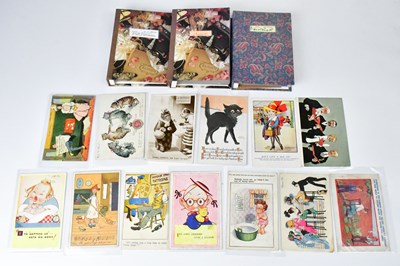 Lot 538 - A collection of early 20th century postcards,...