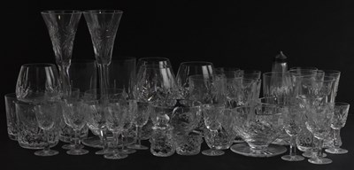 Lot 1595 - WATERFORD; a collection of glass ware, to...
