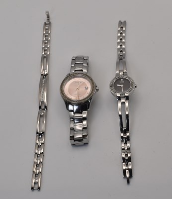 Lot 722 - CITIZEN; two lady's wristwatches, together...