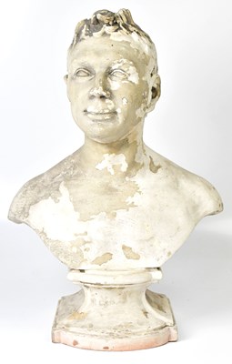 Lot 629 - ENOCH WOOD; an early 19th century ceramic bust...