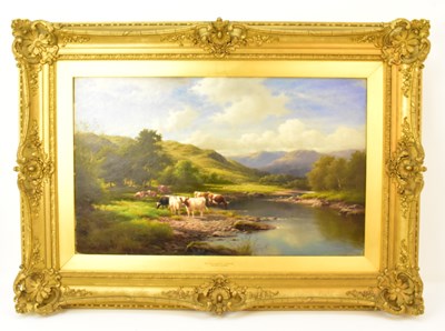 Lot 410 - WALTER J. WATSON (1879-1937); oil on canvas,...