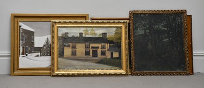 Lot 1794 - Two early 20th century oils on canvas,...