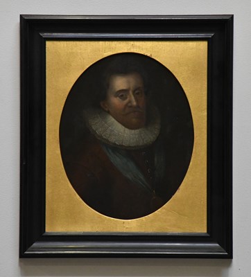Lot 1763 - UNATTRIBUTED; a 19th century oil on panel,...