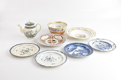 Lot 1469 - Eight pieces of late 18th century and later...