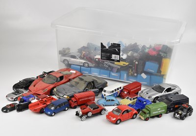 Lot 2365 - A collection of vintage diecast model vehicles...