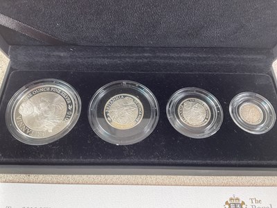 Lot 486 - ROYAL MINT; a 2010 Silver Proof Britannia coin...