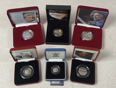 Lot 493 - ROYAL MINT & BRITANNA; a collection of...