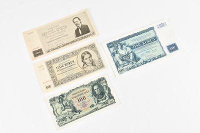 Lot 628 - NARODNI BANKA CESKOSLOVENSKA, CZECHOSLOVAKIA;...