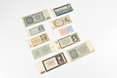 Lot 620 - BOHMEN UND MAHREN, BOHEMIA AND MORAVIA; seven...