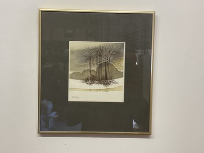 Lot 440 - UNATTRIBUTED; watercolour, landscape scene,...
