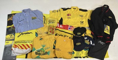 Lot 186 - FORMULA 1; Jordan race team items to include...