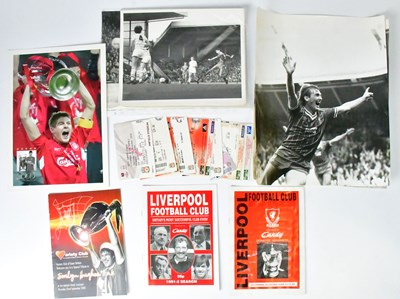 Lot 526 - LIVERPOOL FOOTBALL CLUB; various items of...