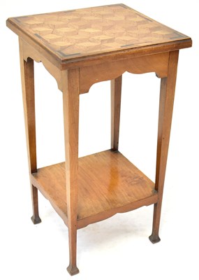 Lot 28 - An Arts and Crafts square-topped occasional...