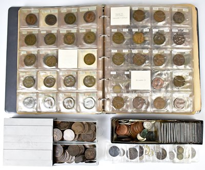 Lot 618 - A British coin collection including a folder...
