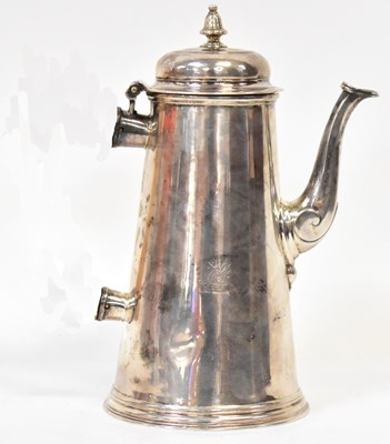Lot 691 - A George II hallmarked silver bone handled...