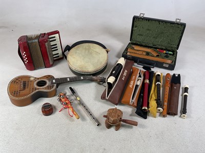 Lot 352 - A quantity of musical instruments, to include...