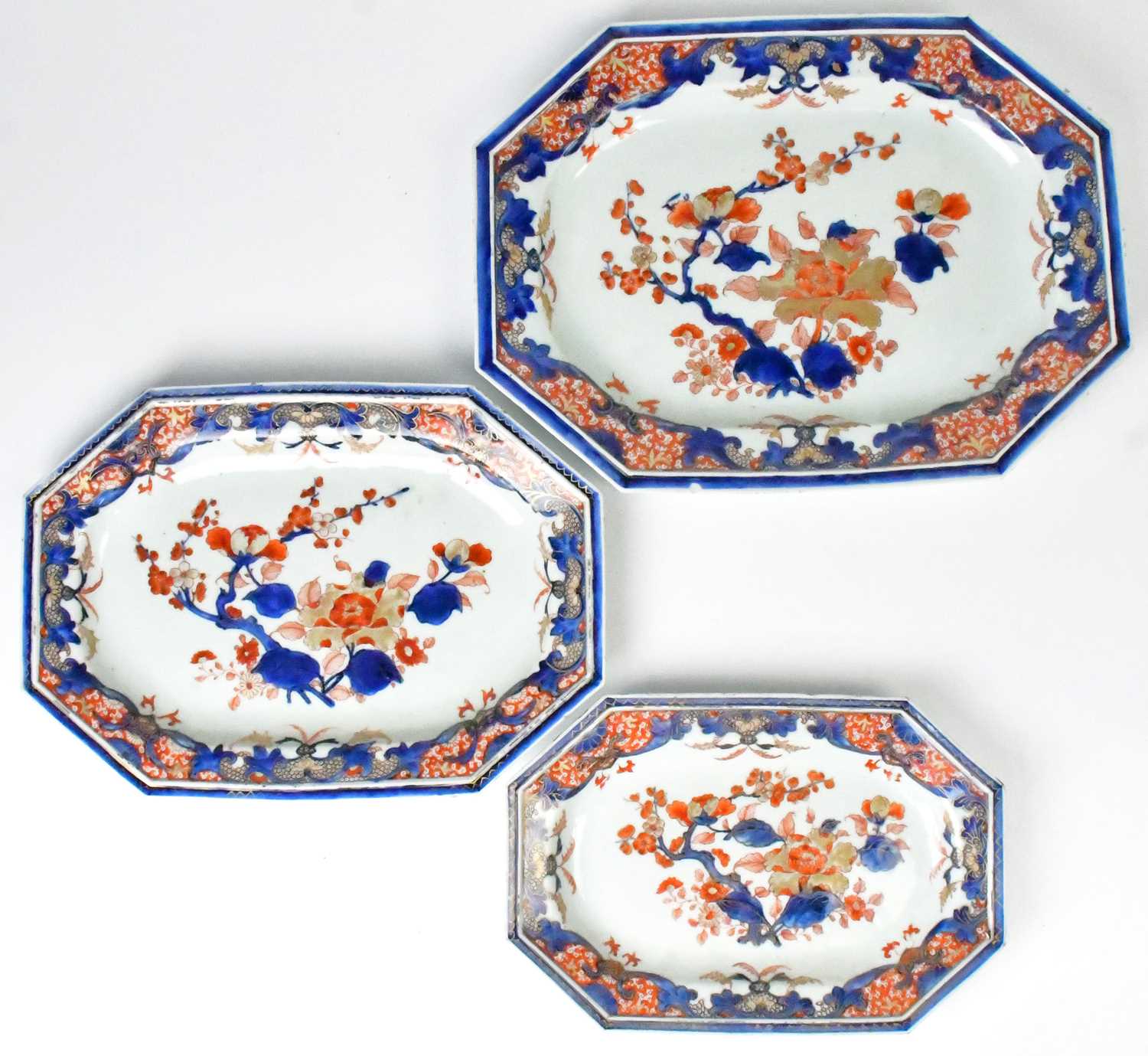 Lot 264 - A set of six 18th century Chinese Export...