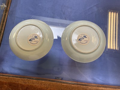 Lot 243 - A pair of Chinese Nanking Cargo blue and white...