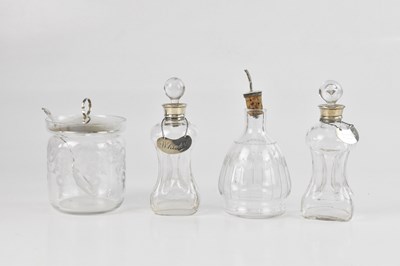 Lot 197 - HUKIN & HEATH; a pair of Edwardian hallmarked...