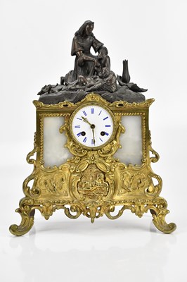 Lot 1369 - A late 19th century French gilt metal and...