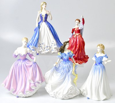 Lot 119 - ROYAL DOULTON; five figures, comprising CW793 '...