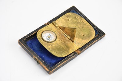 Lot 2199 - A 19th century Butterfield type folding pocket...