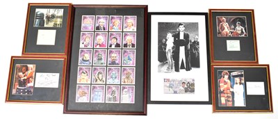 Lot 544 - DOCTOR WHO; twelve signed reproduced...