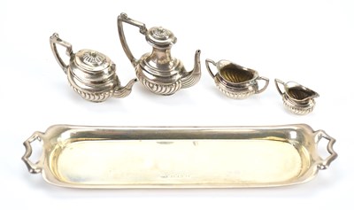 Lot 499 - JOHN ROSE; an Elizabeth II hallmarked silver...