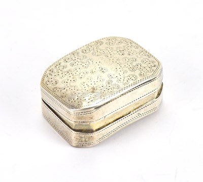 Lot 365 - COCKS & BETTRIDGE; a George III hallmarked...