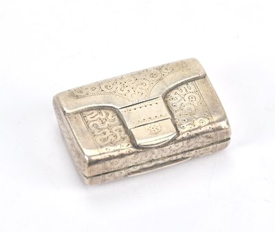 Lot 356 - JOSEPH WILMORE; a George III hallmarked silver...