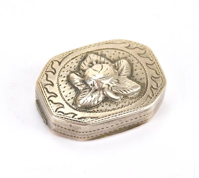 Lot 373 - JOHN BETTRIDGE; a George III hallmarked silver...