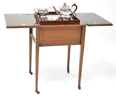 Lot 54 - An Edwardian mahogany metamorphic...
