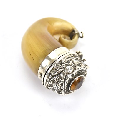 Lot 360 - A 19th century Scottish white metal...