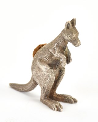 Lot 130 - W T & CO SILVER; a novelty white metal pin...