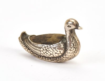 Lot 181 - SAMPSON MORDAN; an Edward VII hallmarked...